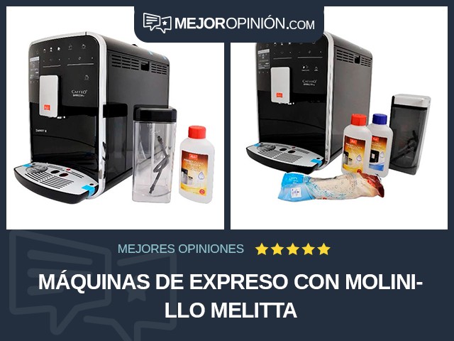 Máquinas de expreso Con molinillo Melitta