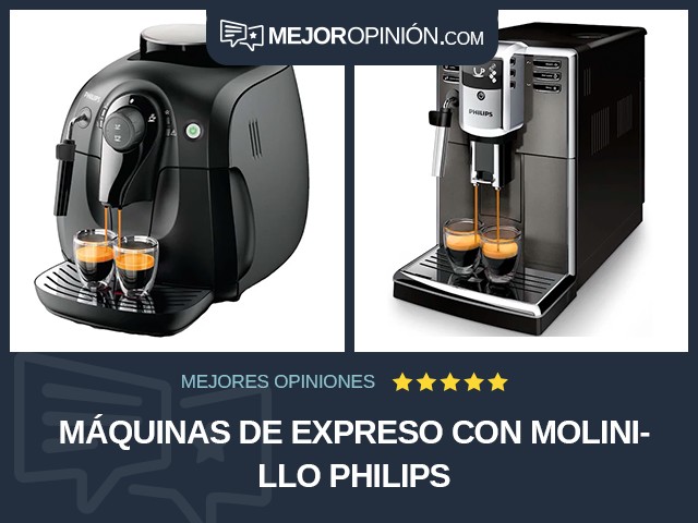 Máquinas de expreso Con molinillo Philips