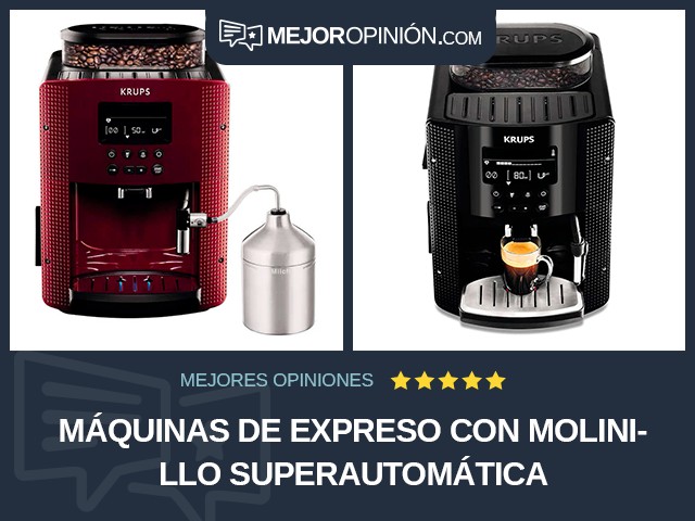 Máquinas de expreso Con molinillo Superautomática