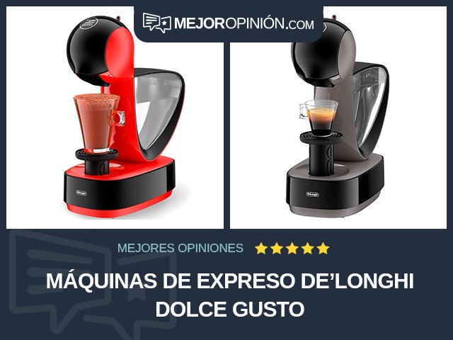 Máquinas de expreso De'Longhi Dolce Gusto