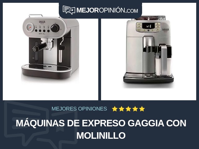 Máquinas de expreso Gaggia Con molinillo