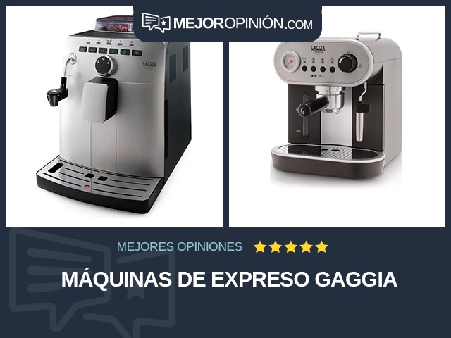 Máquinas de expreso Gaggia