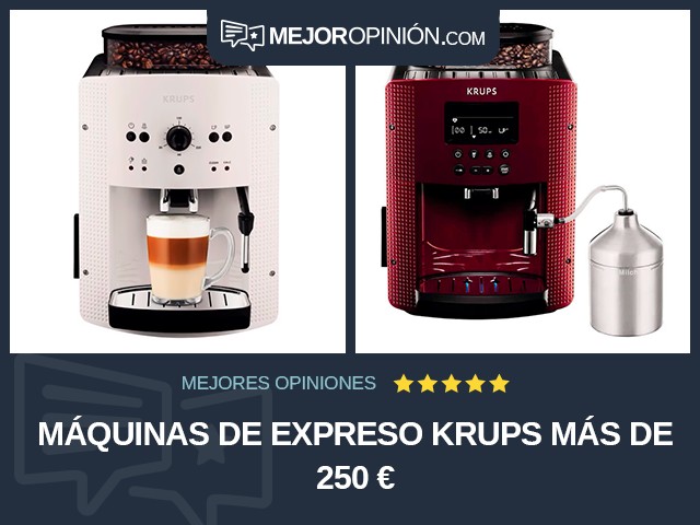 Máquinas de expreso KRUPS Más de 250 €