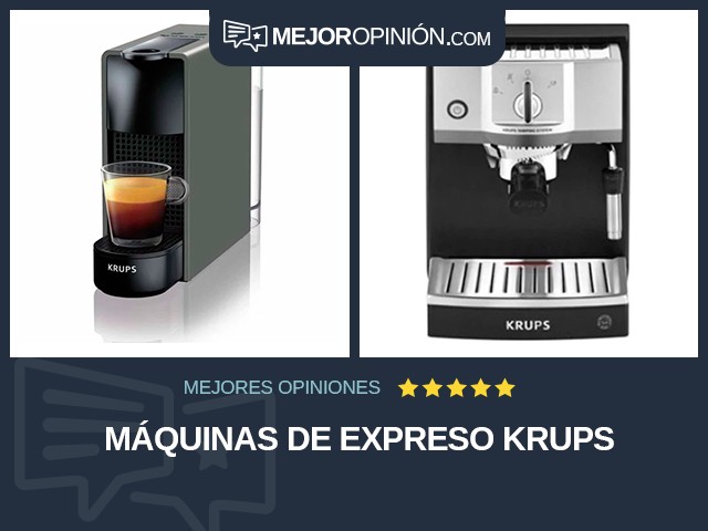 Máquinas de expreso KRUPS