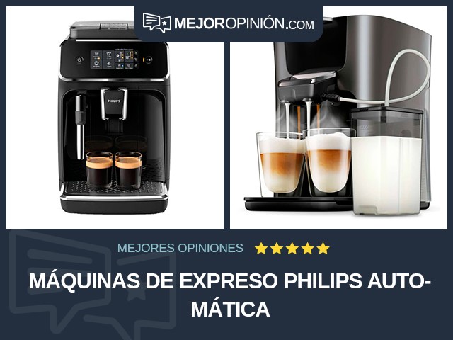 Máquinas de expreso Philips Automática