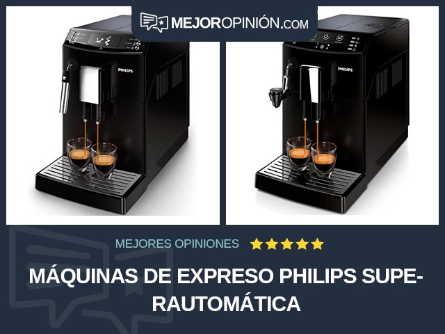 Máquinas de expreso Philips Superautomática