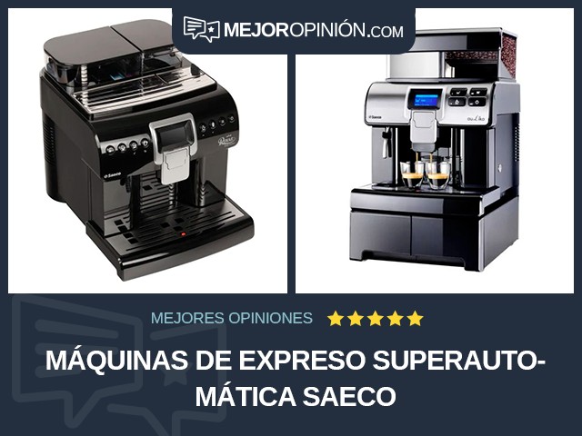 Máquinas de expreso Superautomática Saeco