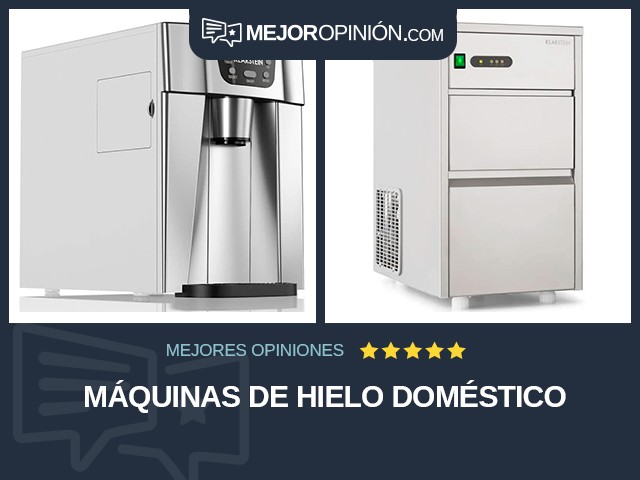 Máquinas de hielo Doméstico