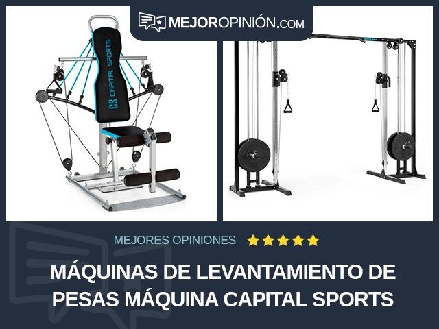 Máquinas de levantamiento de pesas Máquina Capital Sports