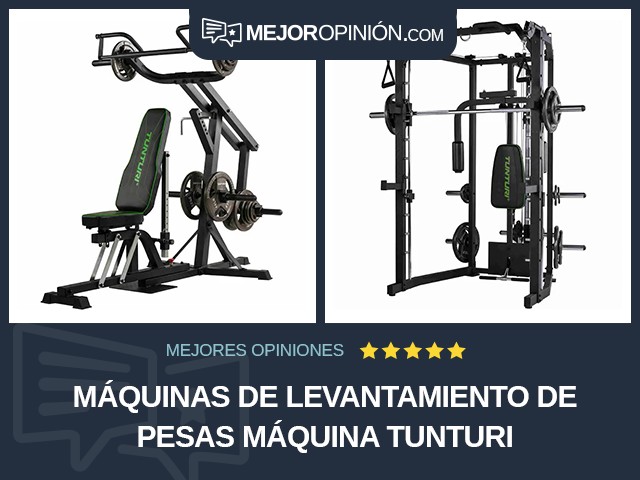 Máquinas de levantamiento de pesas Máquina Tunturi