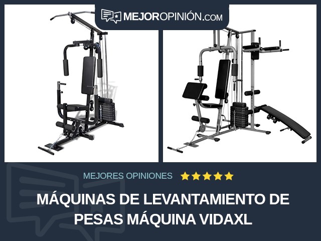 Máquinas de levantamiento de pesas Máquina vidaXL