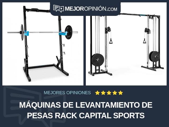 Máquinas de levantamiento de pesas Rack Capital Sports