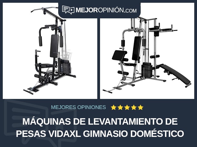 Máquinas de levantamiento de pesas vidaXL Gimnasio doméstico