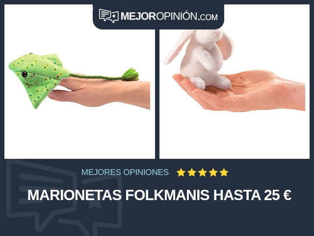 Marionetas Folkmanis Hasta 25 €