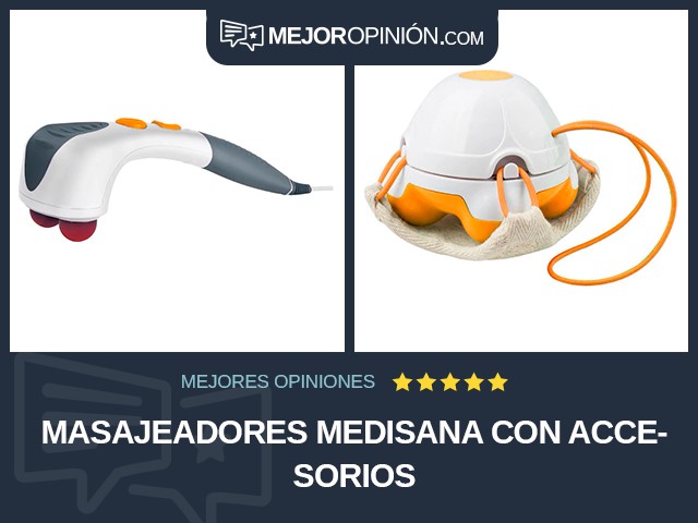 Masajeadores Medisana Con accesorios