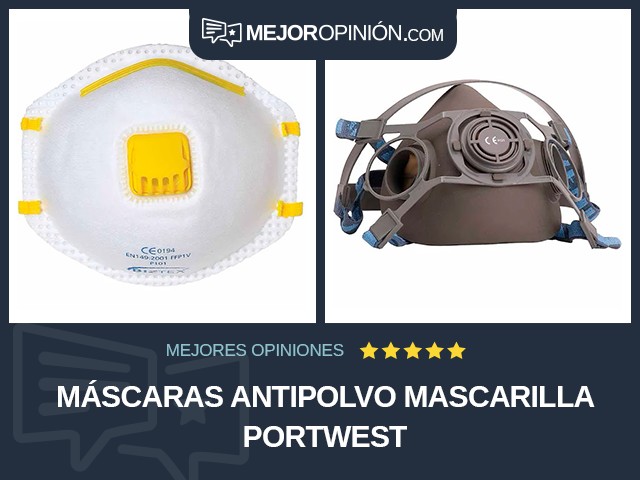 Máscaras antipolvo Mascarilla Portwest