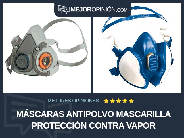 Máscaras antipolvo Mascarilla Protección contra vapor