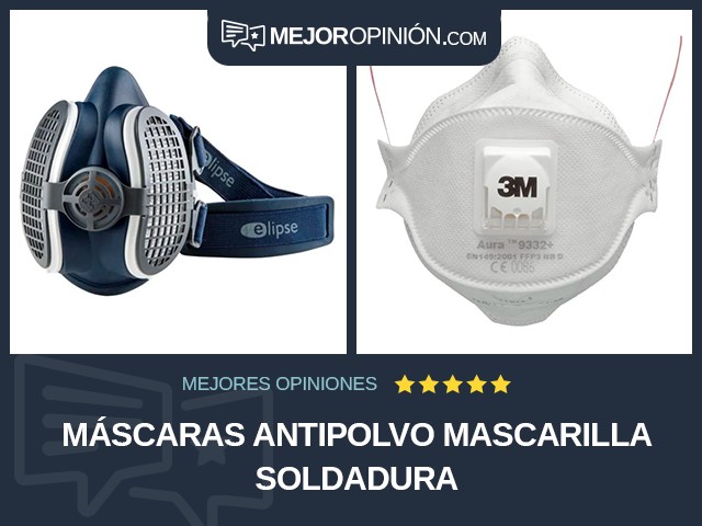 Máscaras antipolvo Mascarilla Soldadura