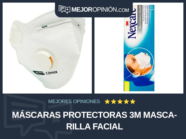 Máscaras protectoras 3M Mascarilla facial