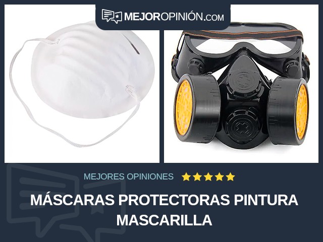 Máscaras protectoras Pintura Mascarilla