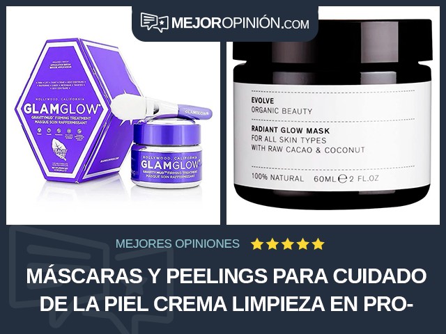 Máscaras y peelings para cuidado de la piel Crema Limpieza en profundidad