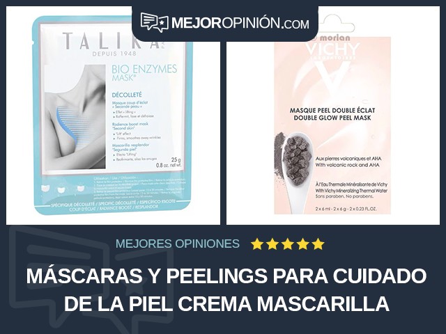 Máscaras y peelings para cuidado de la piel Crema Mascarilla