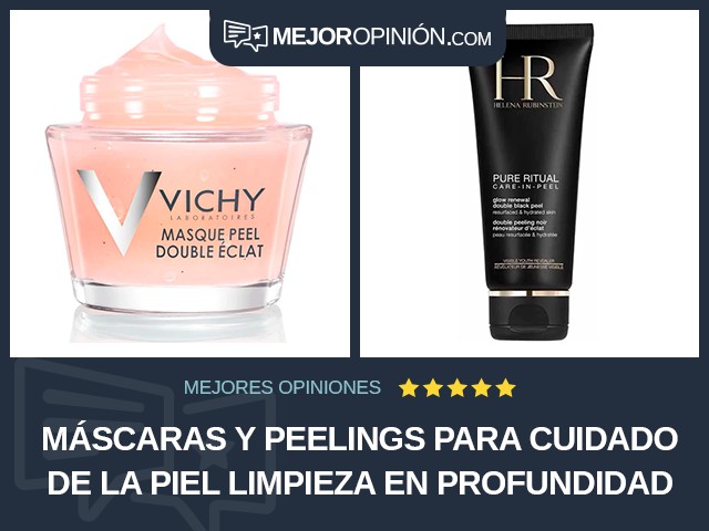 Máscaras y peelings para cuidado de la piel Limpieza en profundidad Mascarilla exfoliante