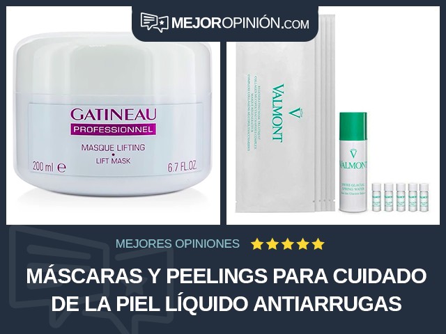 Máscaras y peelings para cuidado de la piel Líquido Antiarrugas