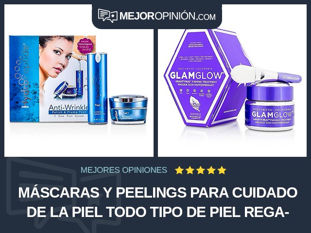 Máscaras y peelings para cuidado de la piel Todo tipo de piel Regalos para madres