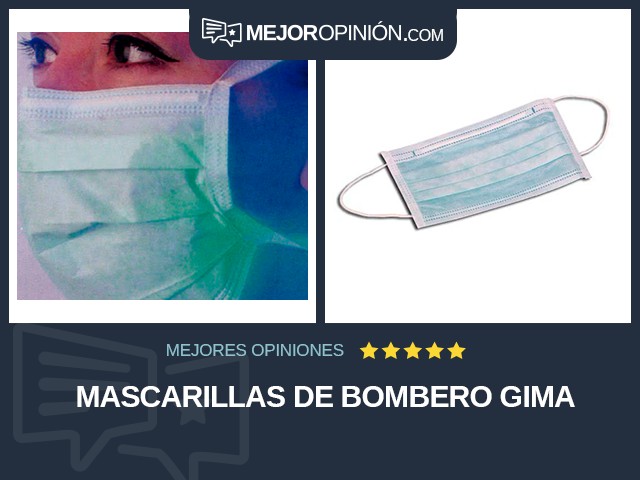 Mascarillas de bombero GIMA