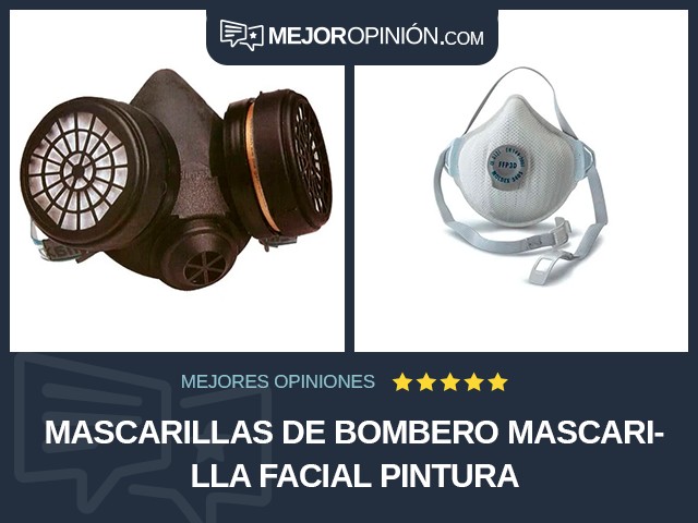 Mascarillas de bombero Mascarilla facial Pintura