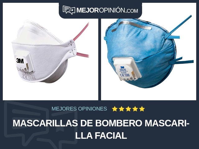 Mascarillas de bombero Mascarilla facial