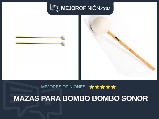 Mazas para bombo Bombo SONOR