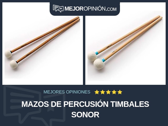 Mazos de percusión Timbales SONOR