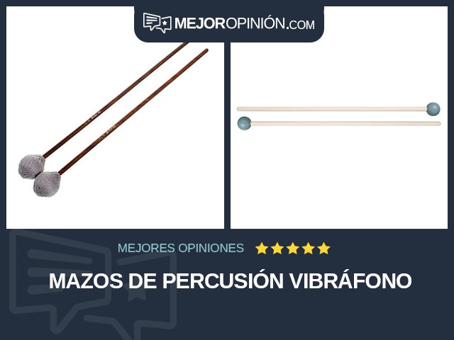 Mazos de percusión Vibráfono