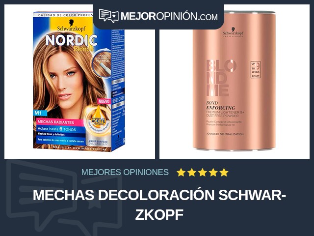 Mechas Decoloración Schwarzkopf