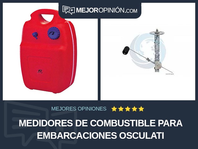 Medidores de combustible para embarcaciones Osculati