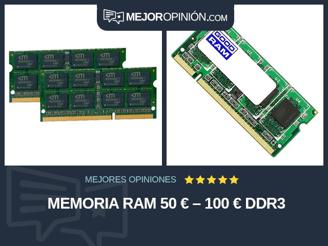 Memoria RAM 50 € – 100 € DDR3