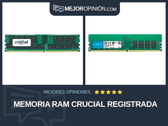 Memoria RAM Crucial Registrada