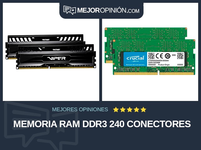 Memoria RAM DDR3 240 conectores