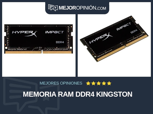 Memoria RAM DDR4 Kingston