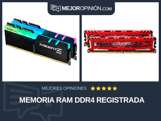 Memoria RAM DDR4 Registrada