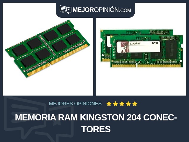 Memoria RAM Kingston 204 conectores