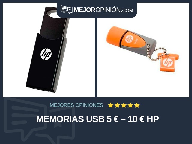 Memorias USB 5 € – 10 € HP