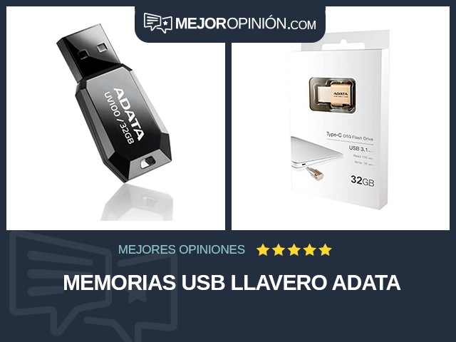 Memorias USB Llavero ADATA