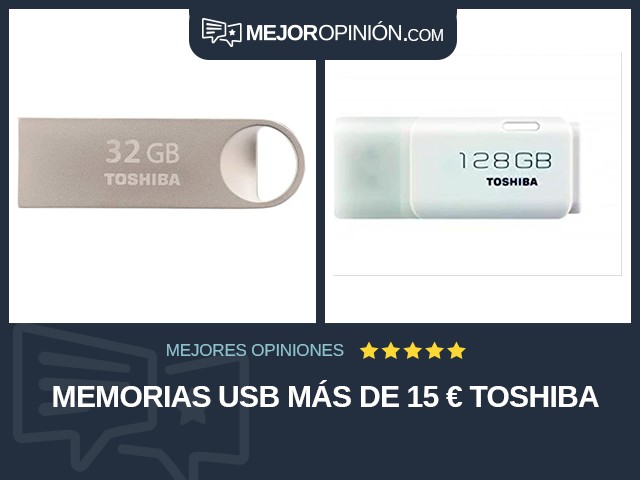 Memorias USB Más de 15 € Toshiba