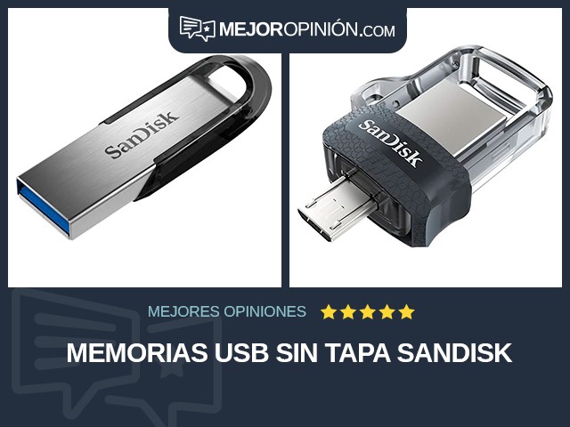 Memorias USB Sin tapa SanDisk