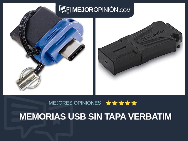 Memorias USB Sin tapa Verbatim