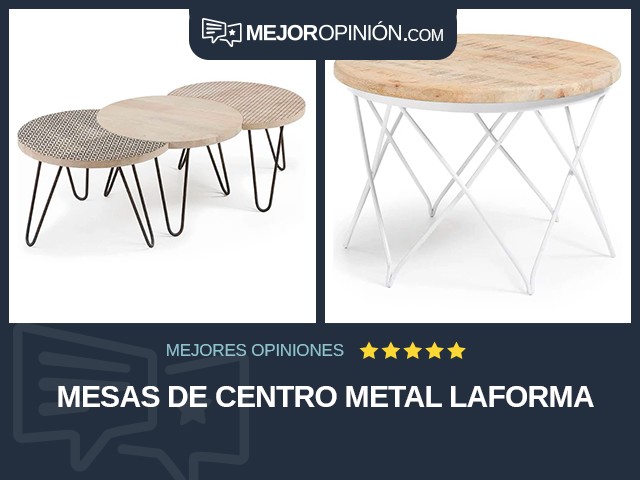 Mesas de centro Metal LaForma