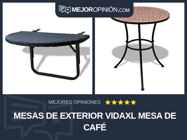 Mesas de exterior vidaXL Mesa de café